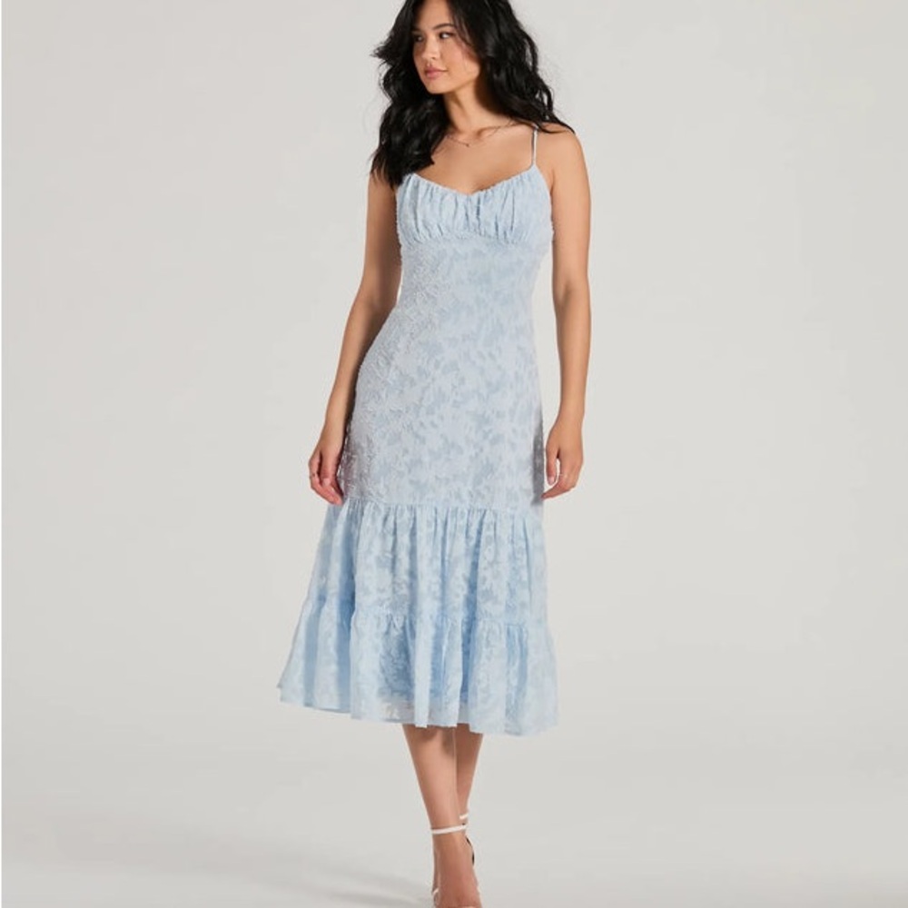 Windsor Blue Midi Dress